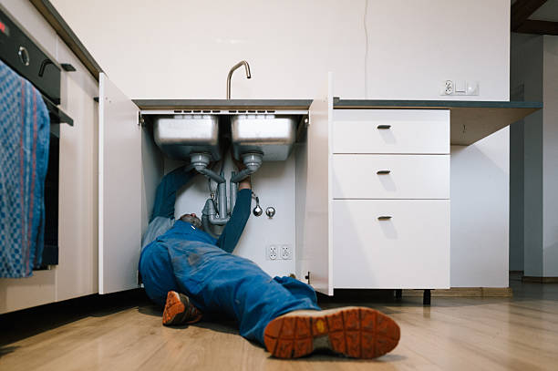Professional Emergency Plumber technician working in The Plains, VA